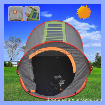 2-3 People Rechargeable Solar Power Tent for Sale Tent for Sale/18V 22W Detachable Camp Tent Price (Tent-01)